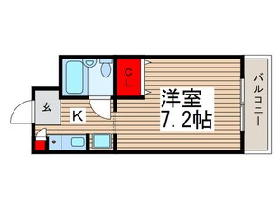 フレゾン八柱の物件間取画像